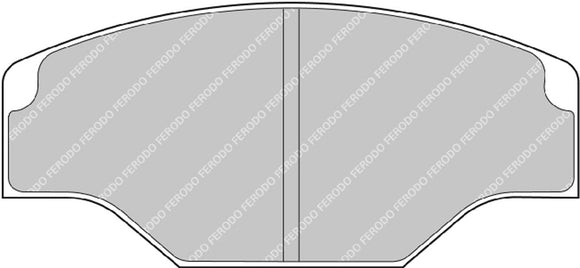 Ferodo Brake Pad Set FRP201H DS2500