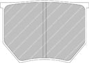 Ferodo Brake Pad Set FRP202H DS2500-2