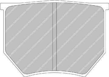 Ferodo Brake Pad Set FRP202R DS3000 - 0