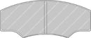 Ferodo Brake Pad Set FRP218H DS2500-2