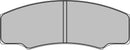 Ferodo Brake Pad Set FRP3021W DS1.11-2