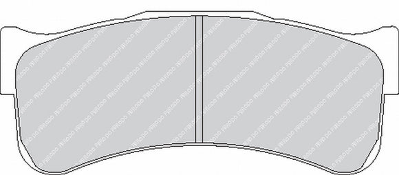 Ferodo Brake Pad Set FRP3031R DS3000