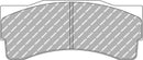 Ferodo Brake Pad Set FRP3055W DS1.11-2