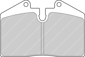 Ferodo Brake Pad Set FRP3069H DS2500 - 0