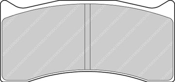 Ferodo Brake Pad Set FRP3071R DS3000 - 0