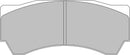 Ferodo Brake Pad Set FRP3081H DS2500-2