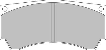 Ferodo Brake Pad Set FRP3082H DS2500 - 0