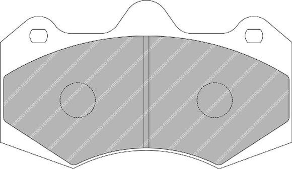 Ferodo Brake Pad Set FRP3084Z DSUNO