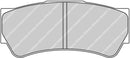 Ferodo Brake Pad Set FRP3103Z DSUNO-2
