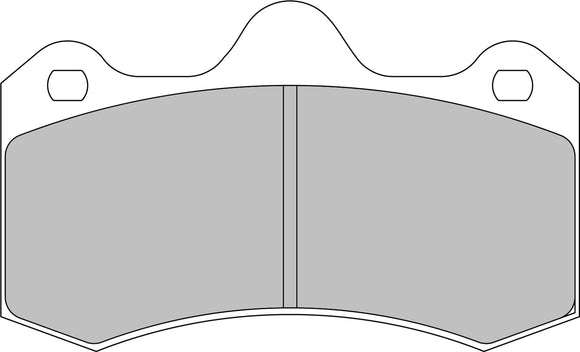 Ferodo Brake Pad Set FRP3107R DS3000