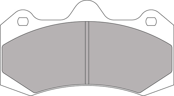 Ferodo Brake Pad Set FRP3114R DS3000