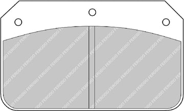 Ferodo Brake Pad Set FRP502W DS1.11 - 0