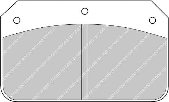 Ferodo Brake Pad Set FRP502W DS1.11