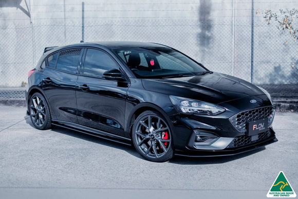 FLOW Designs  MK4 & MK4.5 Focus ST Front Lip Splitter Extensions (Pair) - MODE Auto Concepts