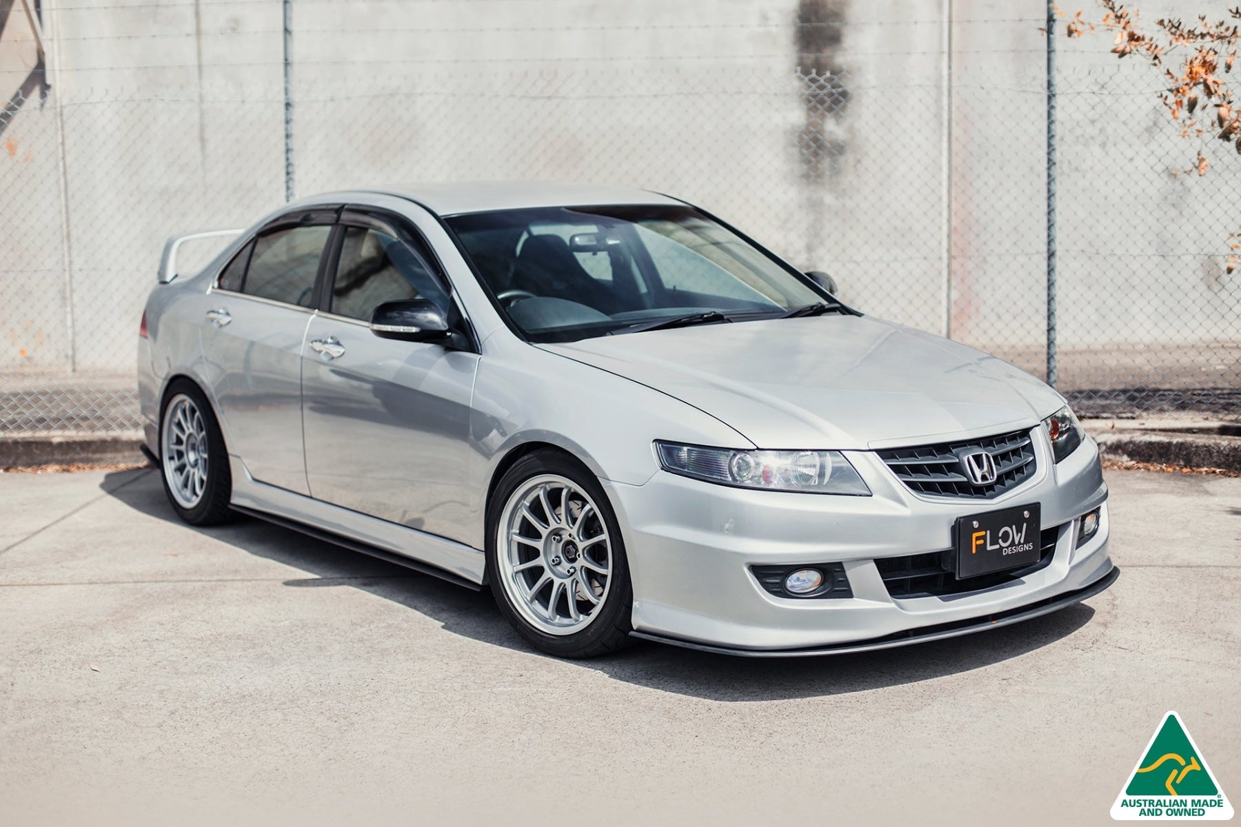 FLOW Designs  Honda Accord Euro CL7/CL9 Side Splitters V3 (Pair) - MODE Auto Concepts