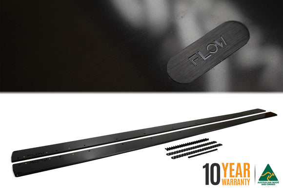 FLOW Designs  Falcon FGX Side Skirt Splitters (GLOSS: Pair) - MODE Auto Concepts