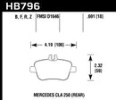 Hawk Brake Pad Set HB796Z.691 Performance Ceramic-2