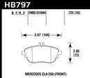 Hawk Brake Pad Set HB797Z.725 Performance Ceramic-2
