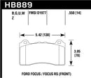 Hawk Brake Pad Set HB889Z.550 Performance Ceramic-2