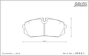 Hyundai i20 N FRONT Endless Brake Pad Set HP987 MX72-2