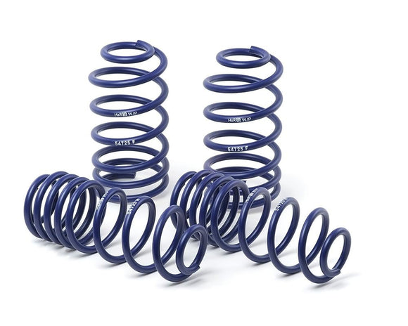 H&R Lowering Springs for VW TOUAREG 7P 2010 - 2017 4-MOTION V6 PETROL (F - 40mm / R - 40mm)