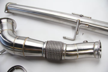 MODE Design Decatted Downpipe & Front Pipe for Toyota GR Yaris & Corolla 1.6 G16E - XP210 GZEA14 - 0