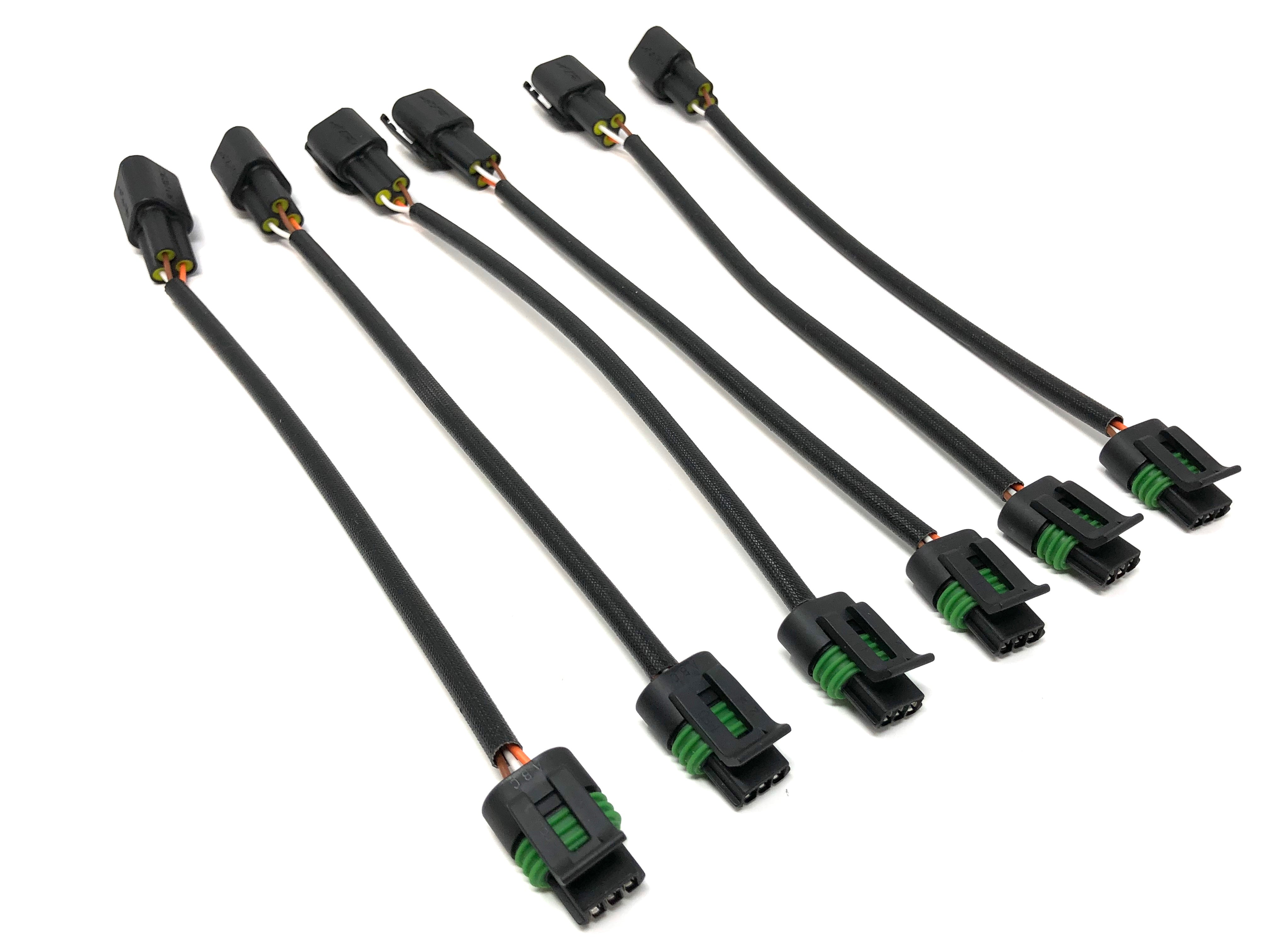 Precision Raceworks  BMW N55 Replacement Coil Power Harness (Pack of 6) - 0