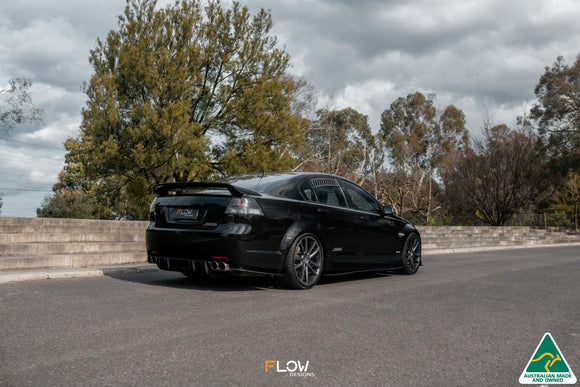 FLOW Designs  VE Commodore S1 Sedan Flow-Lock Rear Diffuser - MODE Auto Concepts