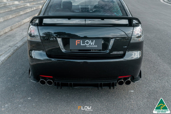 FLOW Designs  VE Commodore S1 Sedan Flow-Lock Rear Diffuser - MODE Auto Concepts