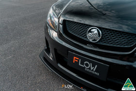 FLOW Designs  VE Commodore S1 Sedan Front Lip Splitter Extensions (Pair) - MODE Auto Concepts