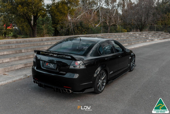 FLOW Designs  VE Commodore S1 Sedan Flow-Lock Rear Diffuser - MODE Auto Concepts