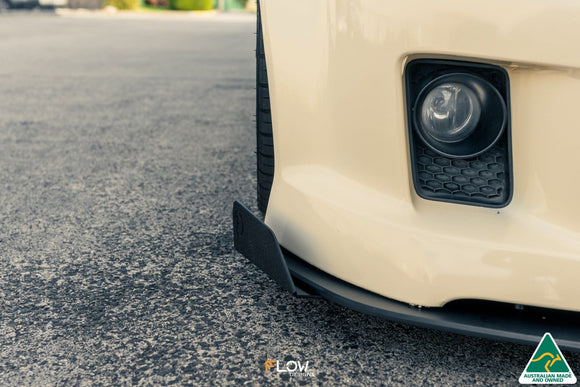 FLOW Designs  VE Commodore Ute Front Lip Splitter Winglets (Pair) - MODE Auto Concepts