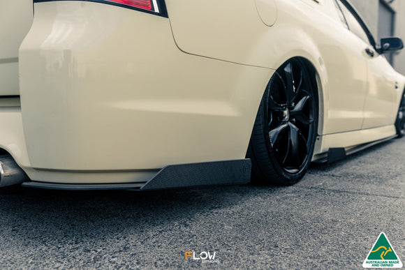 FLOW Designs  VE Commodore Ute Rear Spat Winglets (Pair) - MODE Auto Concepts