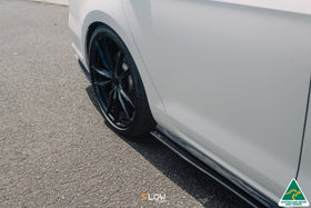 FLOW Designs  MK7.5 Golf R Wagon Side Skirt Splitters (Pair) - MODE Auto Concepts