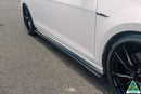 FLOW Designs  MK7.5 Golf R Wagon Side Skirt Splitters (Pair) - MODE Auto Concepts