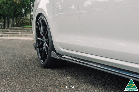 FLOW Designs  MK7.5 Golf R Wagon Side Skirt Splitter Winglets (Pair) - MODE Auto Concepts