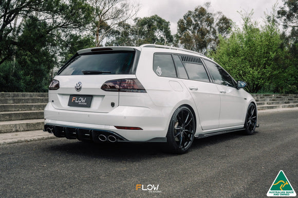 FLOW Designs  MK7.5 Golf R Wagon Rear Spat Winglets (Pair) - MODE Auto Concepts