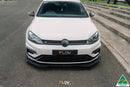 FLOW Designs  MK7.5 Golf R Wagon Front Lip Splitter Extensions (Pair) - MODE Auto Concepts