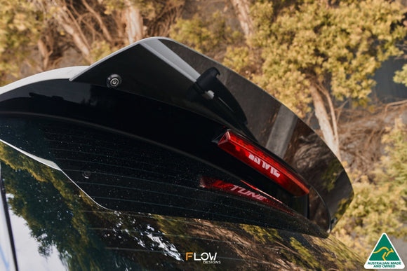 FLOW Designs  Scirocco R FL V3 Rear Spoiler Extension - MODE Auto Concepts