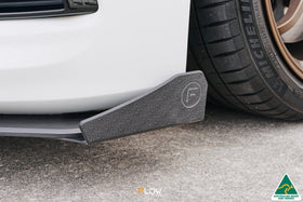 FLOW Designs  Scirocco R FL V3 Front Lip Splitter Winglets (Pair) - MODE Auto Concepts