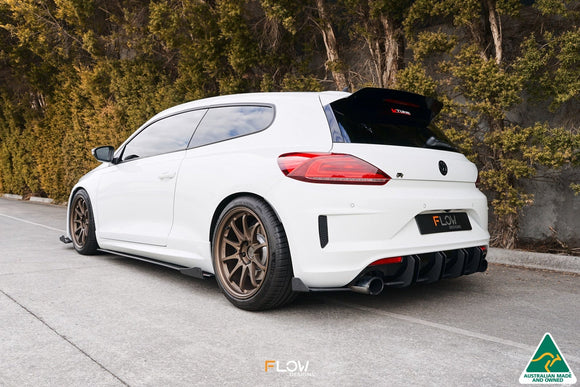 FLOW Designs  Scirocco R FL V3 Rear Spoiler Extension - MODE Auto Concepts
