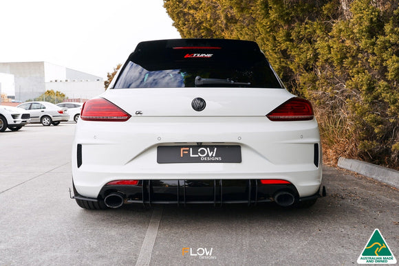 FLOW Designs  Scirocco R FL V3 Flow-Lock Rear Diffuser - MODE Auto Concepts