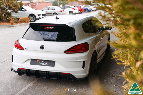 FLOW Designs  Scirocco R FL V3 Rear Spats (Pair) - MODE Auto Concepts
