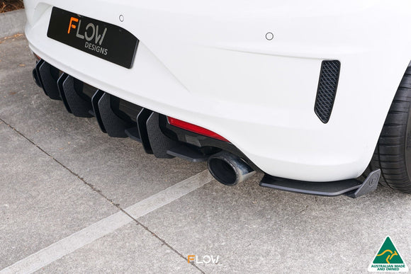 FLOW Designs  Scirocco R FL V3 Flow-Lock Rear Diffuser - MODE Auto Concepts