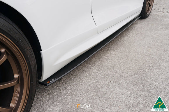 FLOW Designs  Scirocco R FL V3 Side Skirt Splitters (Pair) - MODE Auto Concepts