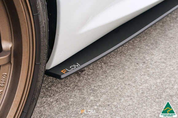 FLOW Designs  Scirocco R FL V3 Side Skirt Splitters (Pair) - MODE Auto Concepts