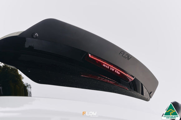 FLOW Designs  Scirocco R FL V3 Rear Spoiler Extension - MODE Auto Concepts