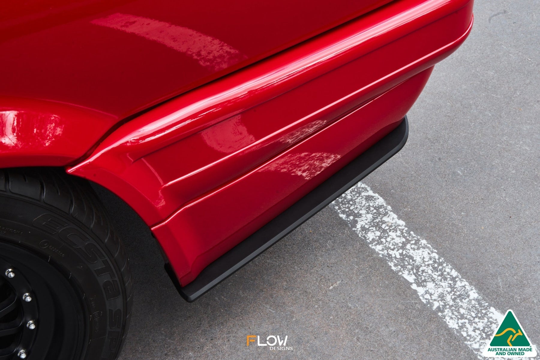FLOW Designs  E30 M-Tech 2 Rear Spats (Pair) - MODE Auto Concepts