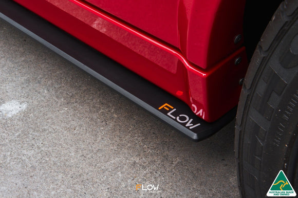 FLOW Designs  E30 M-Tech 2 Side Skirt Splitters (Pair) - MODE Auto Concepts