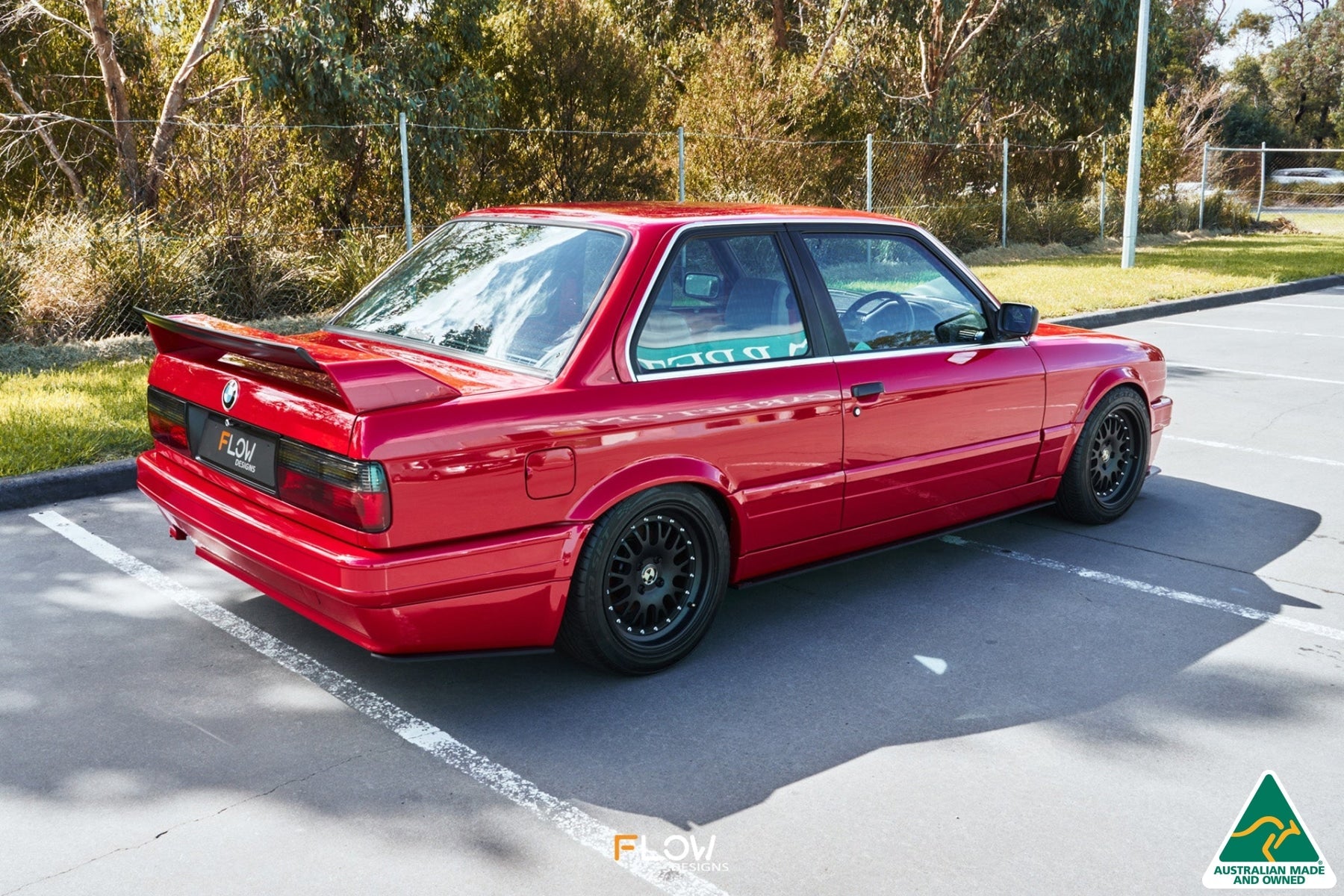 FLOW Designs  E30 M-Tech 2 Rear Spats (Pair) - MODE Auto Concepts